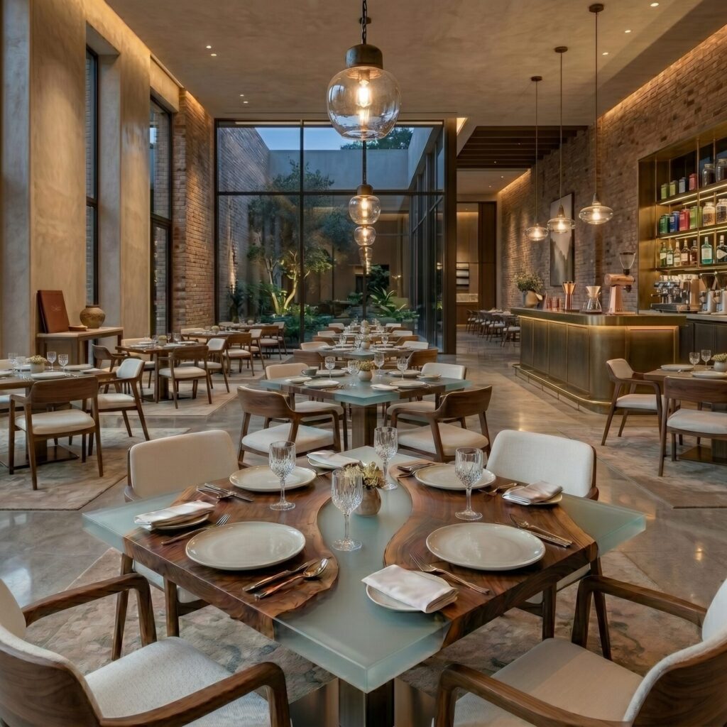 Table Restaurant Véronique