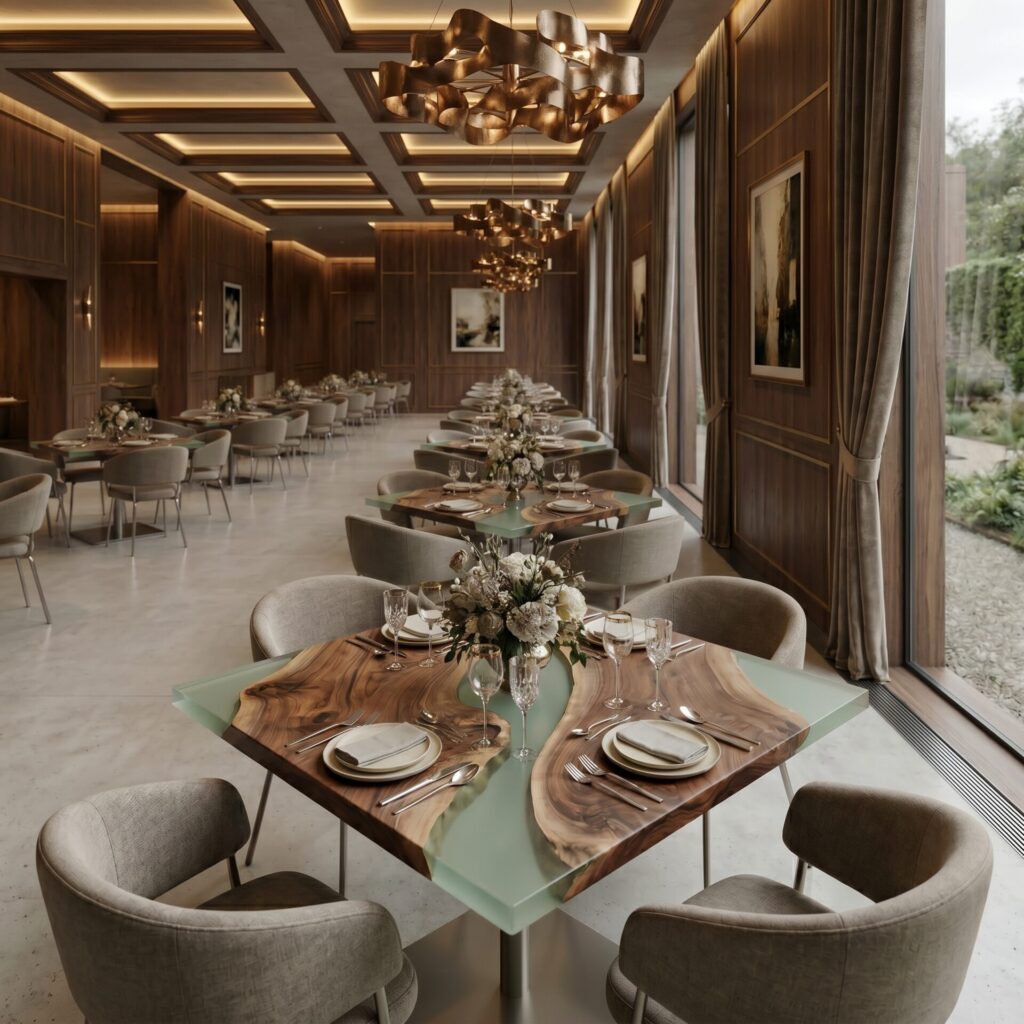 Table Restaurant Écho des Bois